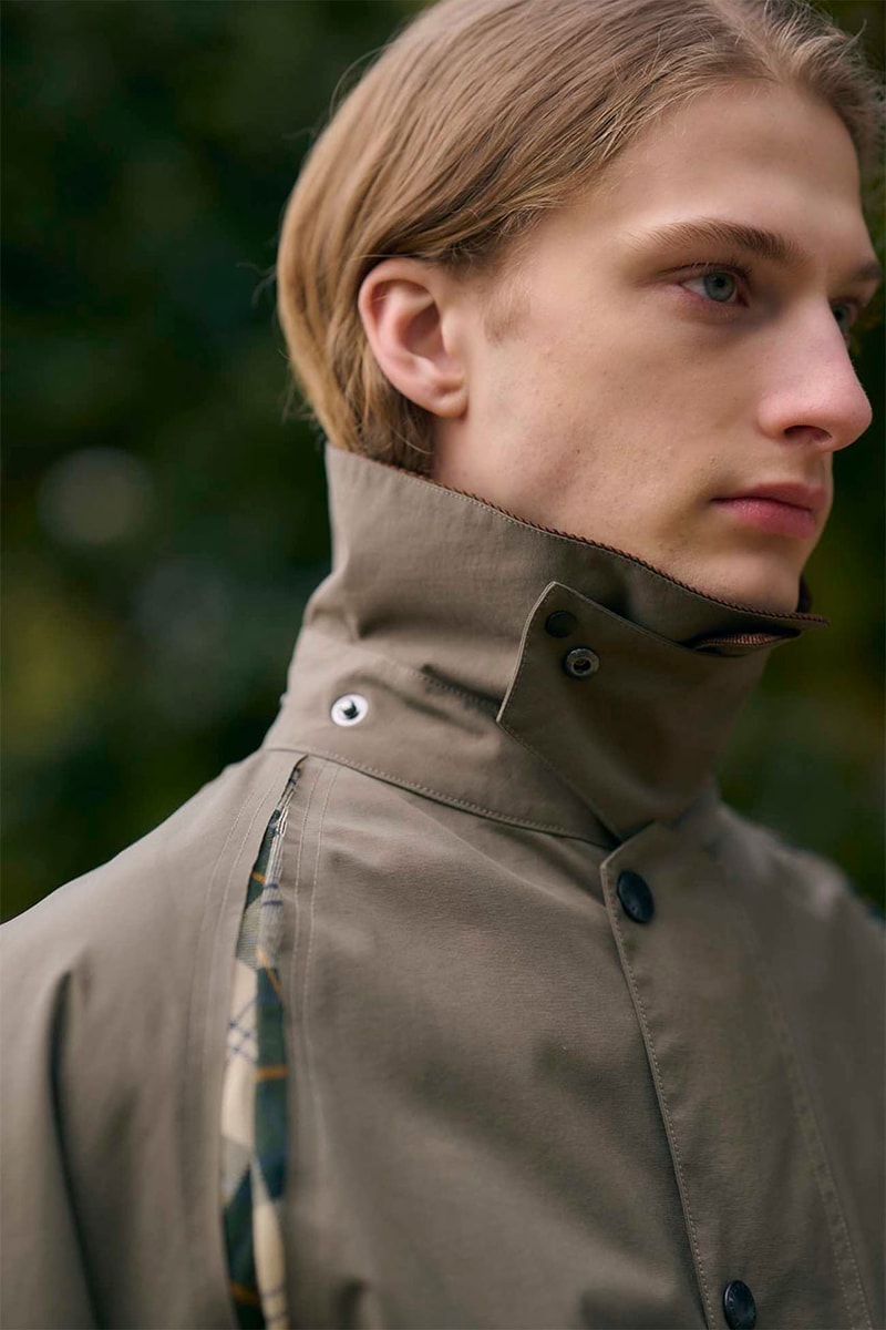 JOURNAL STANDARD yoke Barbour uk London outerwear collaboration collection menswear womenswear