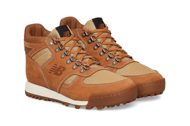 Junya Watanabe MAN New Balance Rainier Collaboration Sneaker Brown Outdoor Brown Wheat High-Top Sneakers Trainers Footwear Shoes