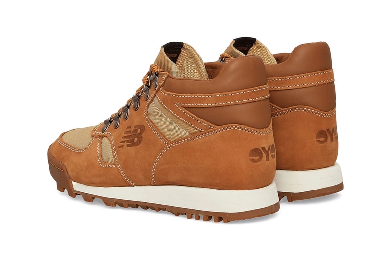 Junya Watanabe MAN New Balance Rainier Collaboration Sneaker Brown Outdoor Brown Wheat High-Top Sneakers Trainers Footwear Shoes