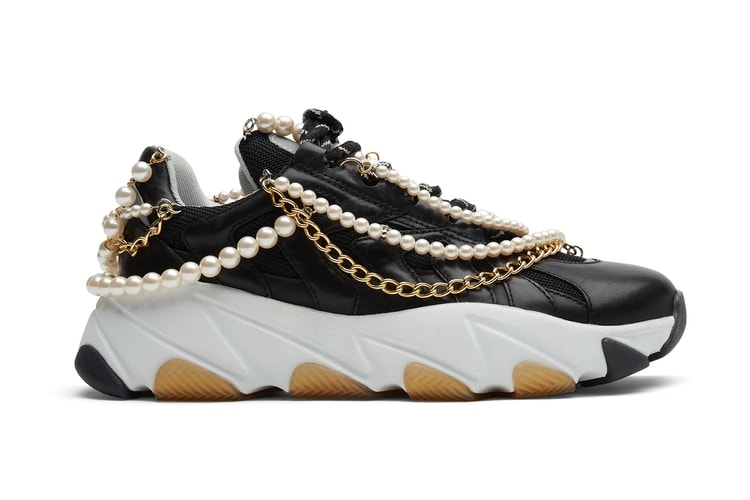 Junya Watanabe's ASH Pearl Sneaker Is Embraced by Glistening Jewelry