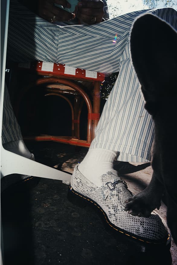 Dr Martens Python Pack Release Information details date Paris Jyrrel loafer Oxford shoe uk Laurent Segretier