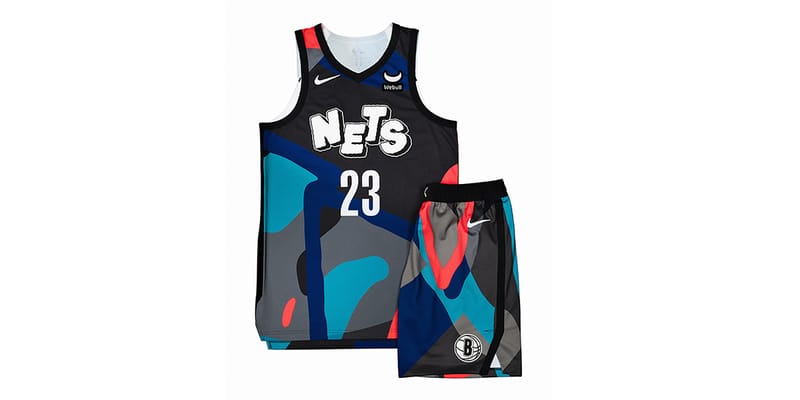 Brooklyn Nets Unveil Its 2023 2024 City Edition Uniform Designed By   Https   Hypebeast.com Image 2023 04 Kaws Brooklyn Nets City Edition Uniform Info Tw 