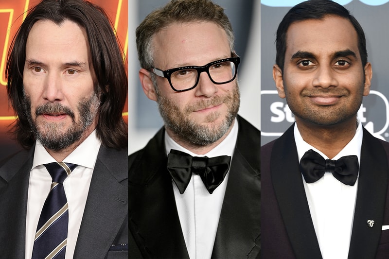 Keanu Reeves Seth Rogen Good Fortune aziz ansari Casting news announcement