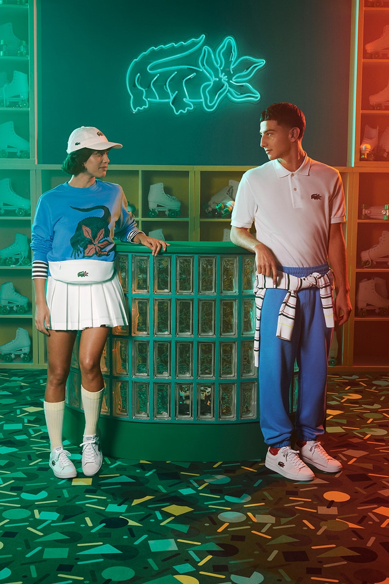 netflix lacoste stranger things collab collection streetwear ready to wear entertainment fashion streaming sex education