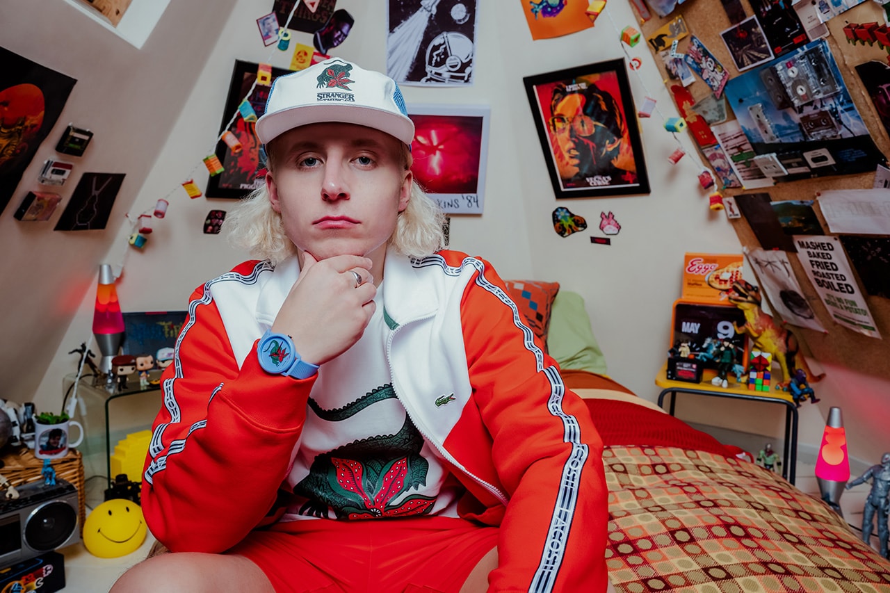 lacoste netflix stranger things cold archive collab campaign streetwear collection