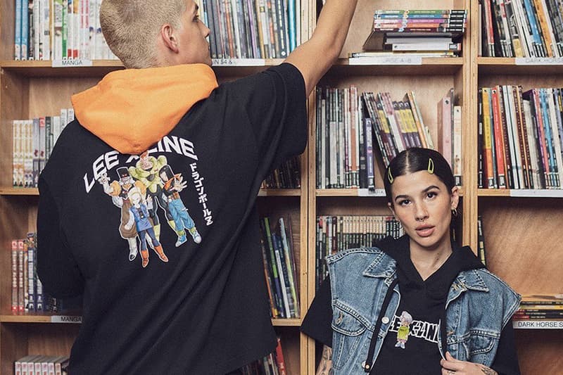 Lee Drops Dragon Ball Z Collaboration Collection Release capsule 90s y2k t-shirt 