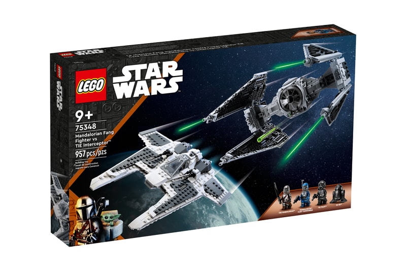 LEGO Star Wars Mandalorian Fang Fighter vs. TIE Interceptor 75348 release date info store list buying guide photos price