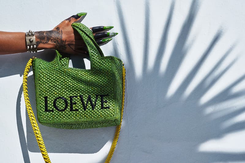 loewe ss23 paula's ibiza collection bags charity handmade