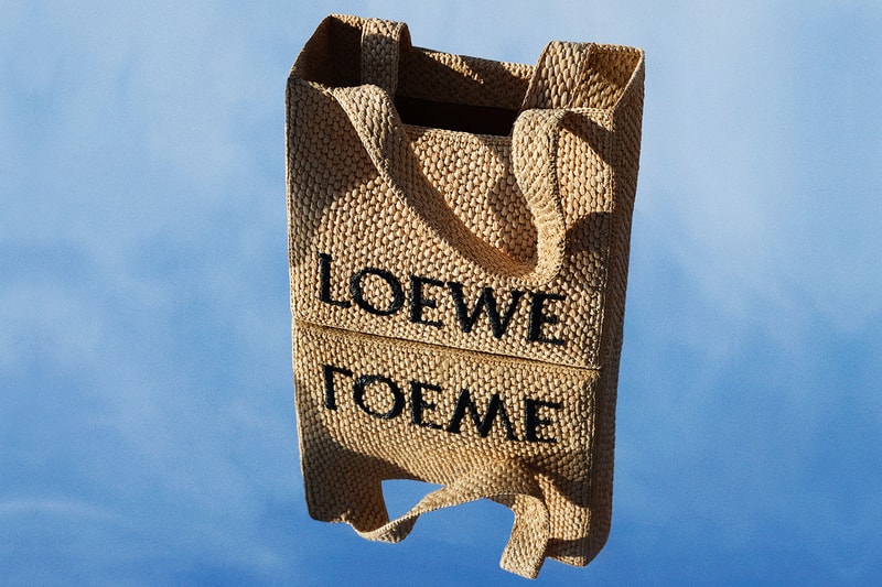 loewe ss23 paula's ibiza collection bags charity handmade 
