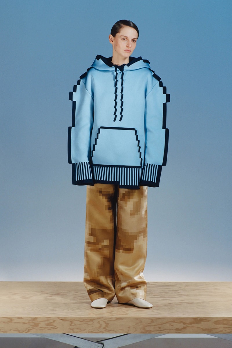 This Pixelated Clothing From 'Loewe' Looks Like Minecraft Pieces - XSM