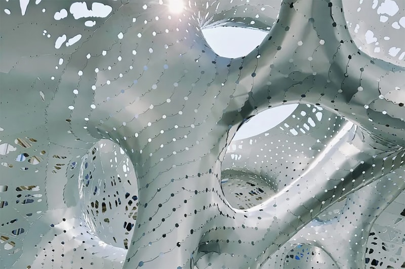 louis vuitton nomad pavilion marc fornes theverymany milan design week 2023 photos