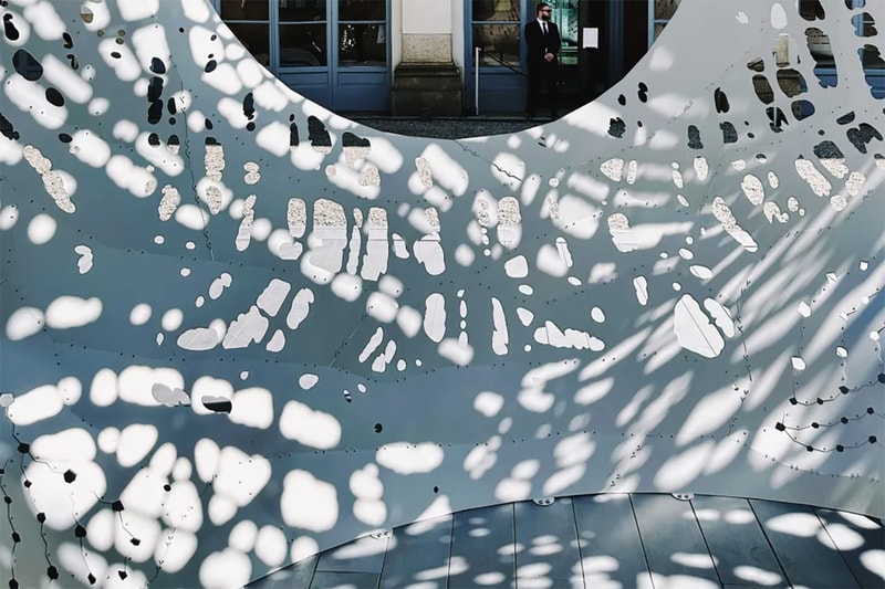 louis vuitton nomad pavilion marc fornes theverymany milan design week 2023 photos