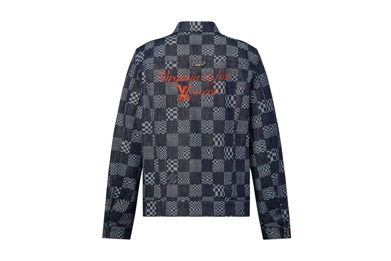 Louis Vuitton x Nigo Giant Damier Laces Windbreaker Dark Ocean