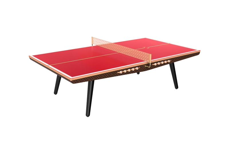 Louis Vuitton Sporting Goods Collection Yoga Mat Football Skateboard Golf Bags Bike Helmet Ping Pong Table NBA Basketball Hoop Billiards Foosball 