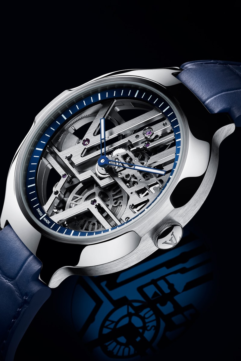 Louis Vuitton Voyager Skeleton Watch Info