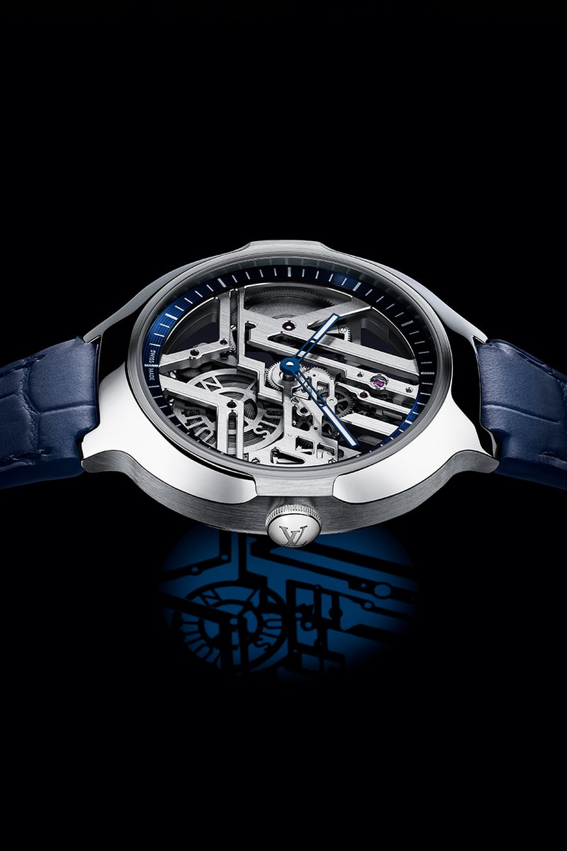 Louis Vuitton Voyager Skeleton Watch Info