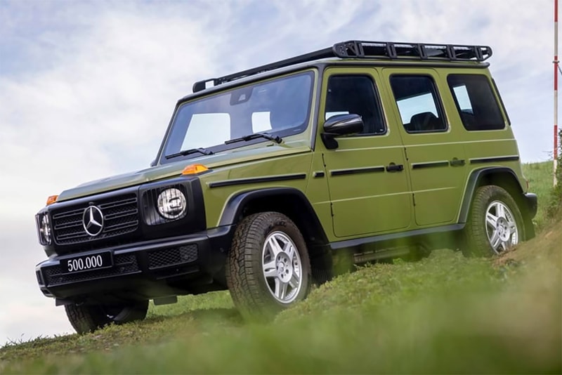 500 000th mercedes benz g class agave green car photos info buying guide automotive 1986 