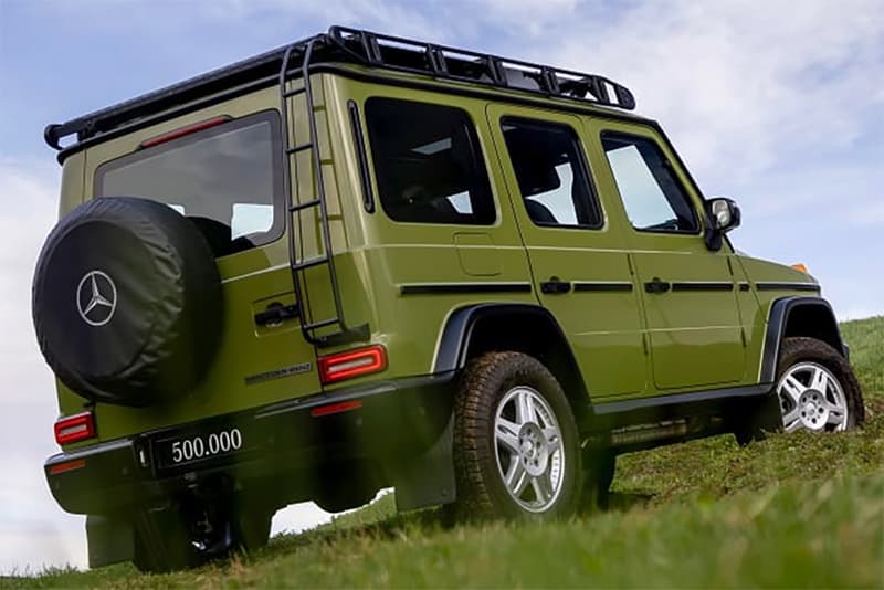 500 000th mercedes benz g class agave green car photos info buying guide automotive 1986 