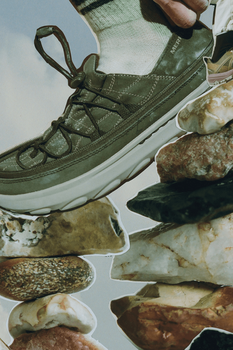 Merrell 1TRL Spring Summer 2023 SS23 "My Trail" Campaign Collage Elena Cremona Footwear 