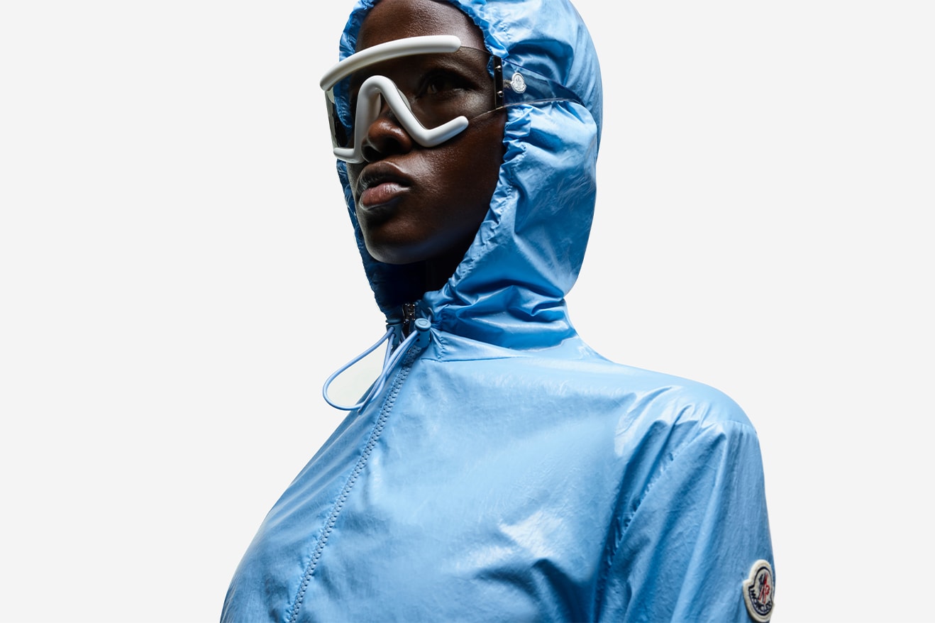 Moncler Summer 2023 Campaign Thierry Le Goués puffer jacket cold weather mountain