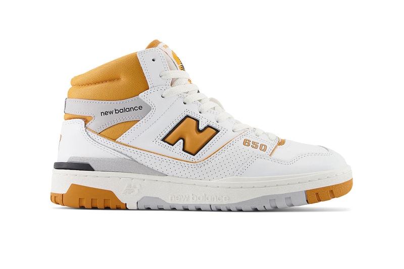 New Balance 650 Surfaces in "Canyon" BB650RCL high tops basketball shoes staple runners sneakers shoes white canyon 2023 fall release nb aime leon dore