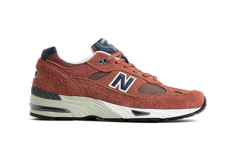 New Balance Made in UK 991 Sneaker Footwear Flimby Shoes Trainers Fashion UK Bruschetta Ponderosa Pine