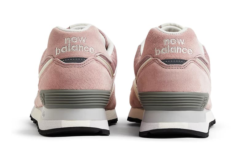 New Balance Made in UK 576 Flimby England Fashion Footwear Trainers Sneakers NB Pink Mauve White Pink