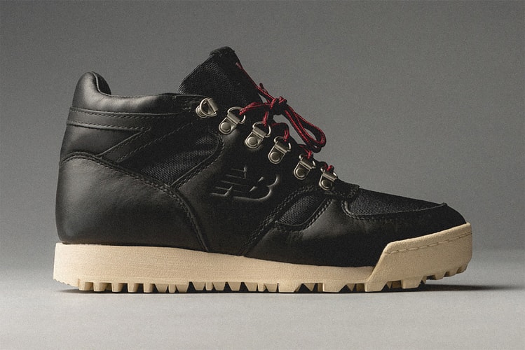 New Balance Rainier Suits Up With a "Black/Macadamia Nut" Makeover