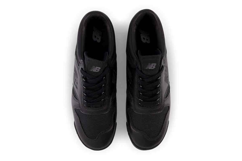 New Balance Rainier Low "Black" UALGSBBB sleek black all-black shoe trekking trail running hiking shoes boots leather waterproof nature