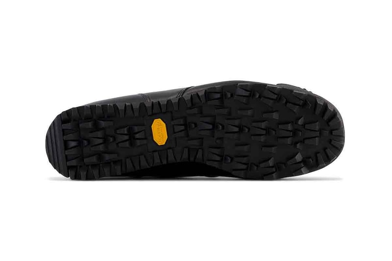 New Balance Rainier Low "Black" UALGSBBB sleek black all-black shoe trekking trail running hiking shoes boots leather waterproof nature