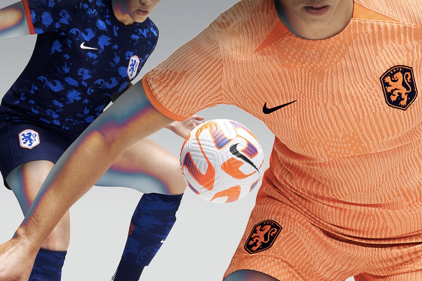 Nike KNVB Pitch Football Ball Orange