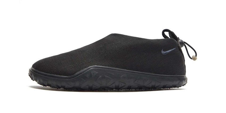 Nike ACG Air Moc Surfaces in Stealthy "Black/Anthracite"