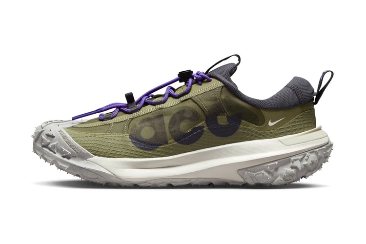 Nike ACG Mountain Fly 2 Low Surfaces in "Neutral Olive/Mountain Grape"