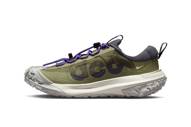 Nike ACG mountain fly 2 low neutral olive mountain grape release info date price