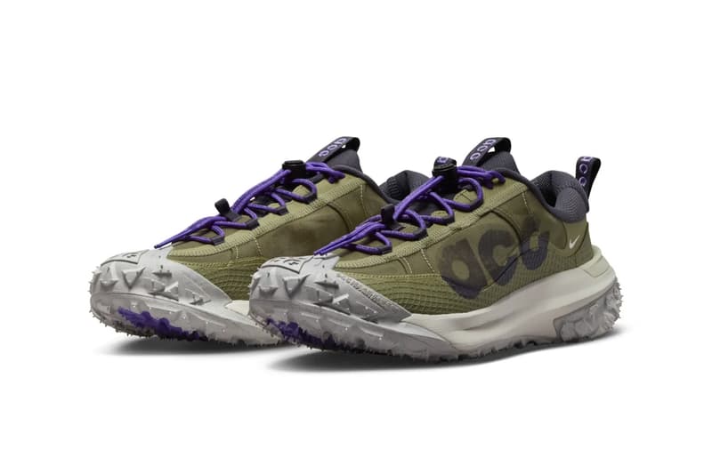 Nike ACG mountain fly 2 low neutral olive mountain grape release info date price