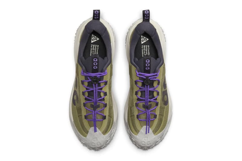 Nike ACG mountain fly 2 low neutral olive mountain grape release info date price