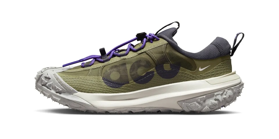 Nike ACG Mountain Fly 2 Low Surfaces in "Neutral Olive/Mountain Grape"