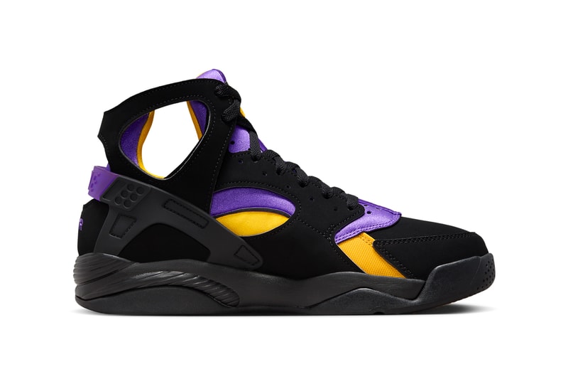 Nike Air Flight Huarache Lakers Away FD0188-001 Release date info store list buying guide photos price