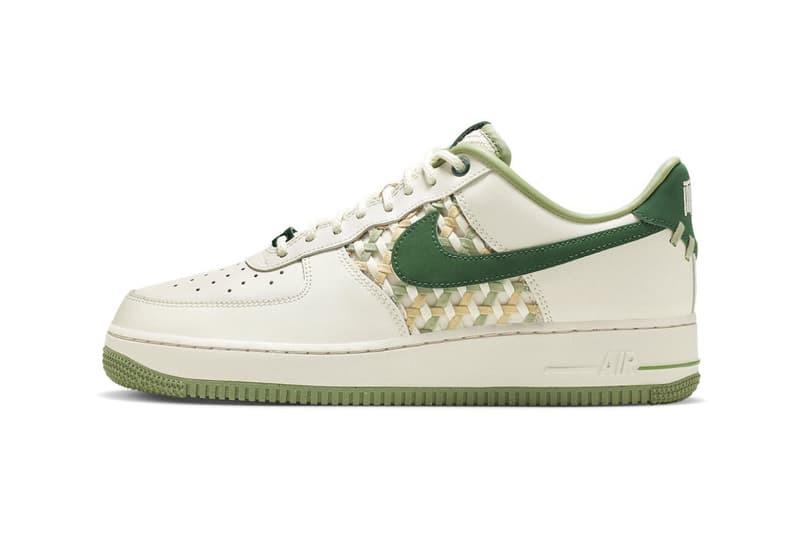 NIKE REVEALS ANOTHER NEW AIR FORCE 1 LOW NAI KE COLORWAY green white release info date price