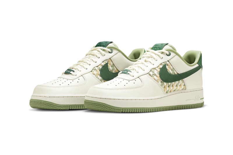 NIKE REVEALS ANOTHER NEW AIR FORCE 1 LOW NAI KE COLORWAY green white release info date price