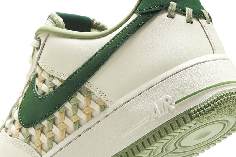 NIKE REVEALS ANOTHER NEW AIR FORCE 1 LOW NAI KE COLORWAY green white release info date price