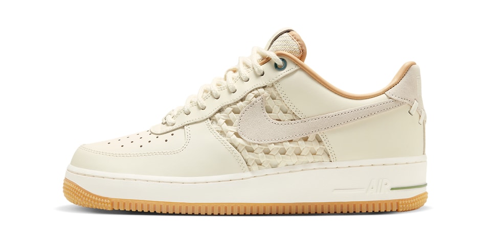 Woven Detailing Hits the Nike Air Force 1 Low "NAI-KE"