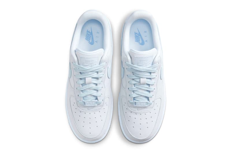 Nike Air Force 1 Low Premium Blue Tint official look release info date price