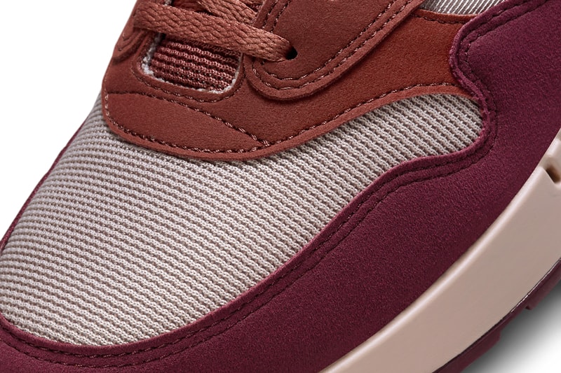 Nike Air Max 1 '86 Dark Team Red FJ8314-201 Release Info date store list buying guide photos price smokey mauve