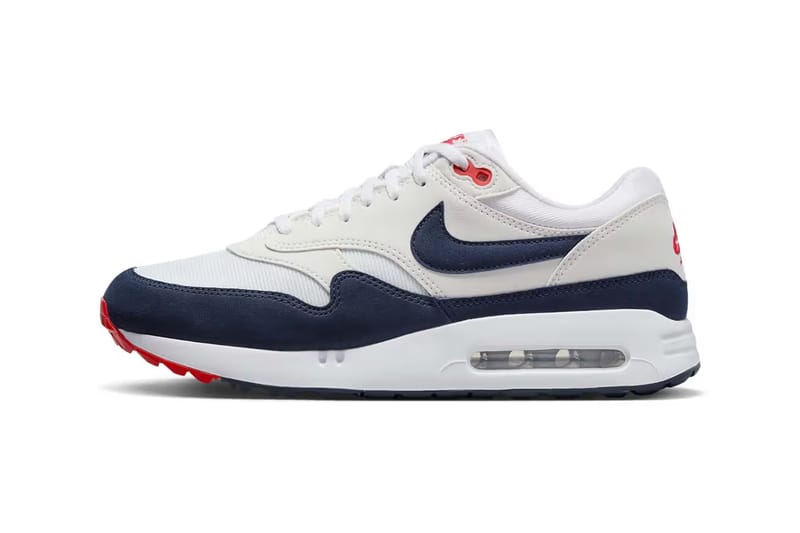 nike air max 1 navy sail team red