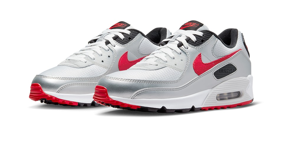 Nike Air Max 90 "Icons" Nods to the Air Max 97 "Silver Bullet"