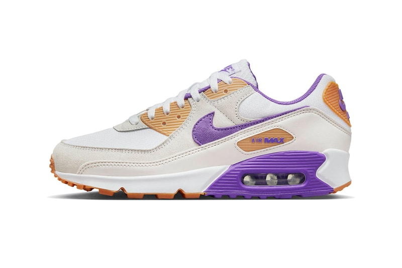 Nike Air Max 90 Footwear Sneakers Trainers Fashion Streetwear Purple Nike ACG Leather Overlays 