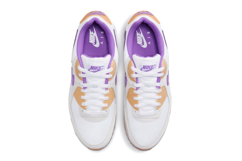 Nike Air Max 90 Footwear Sneakers Trainers Fashion Streetwear Purple Nike ACG Leather Overlays 