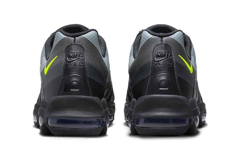 Nike Air Max 95 Ultra Returns in Classic Grey and Neon Colorway FJ4216-002 air max day sneakers everyday shoes running shoes