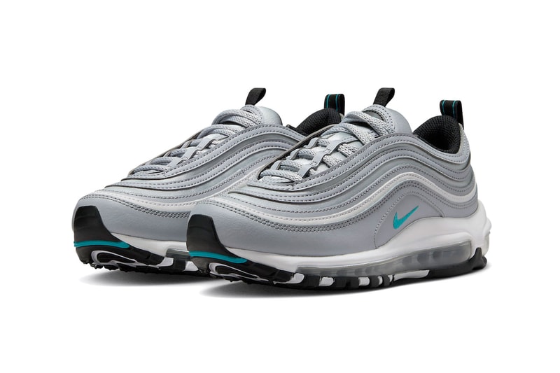 Nike Air Max 97 Aqua Greyscale Sneaker Trainers Footwear Shoes Just Do It Swoosh Official Imagery 